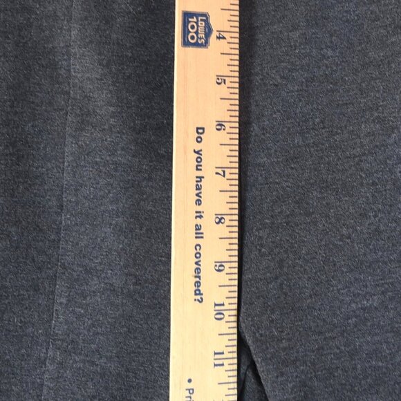 Abercrombie & Fitch Track Leggings L Gray White Side Stripe Modern Slim Joggers - Picture 7 of 8